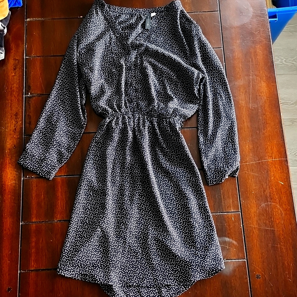 Silky Smooth Polkadot Blouse (Or Dress!)